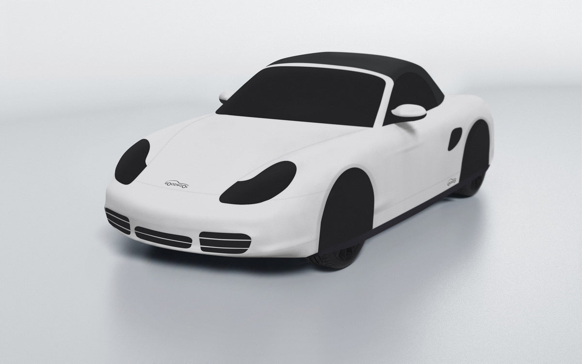 Goodwool tailor-made car cover for Porsche Boxster S (986.2) — Grey 710