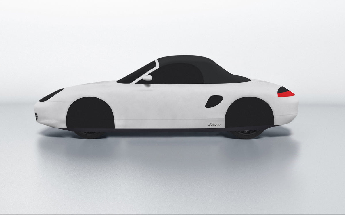 Goodwool tailor-made car cover for Porsche Boxster S (986.2) — Grey 710