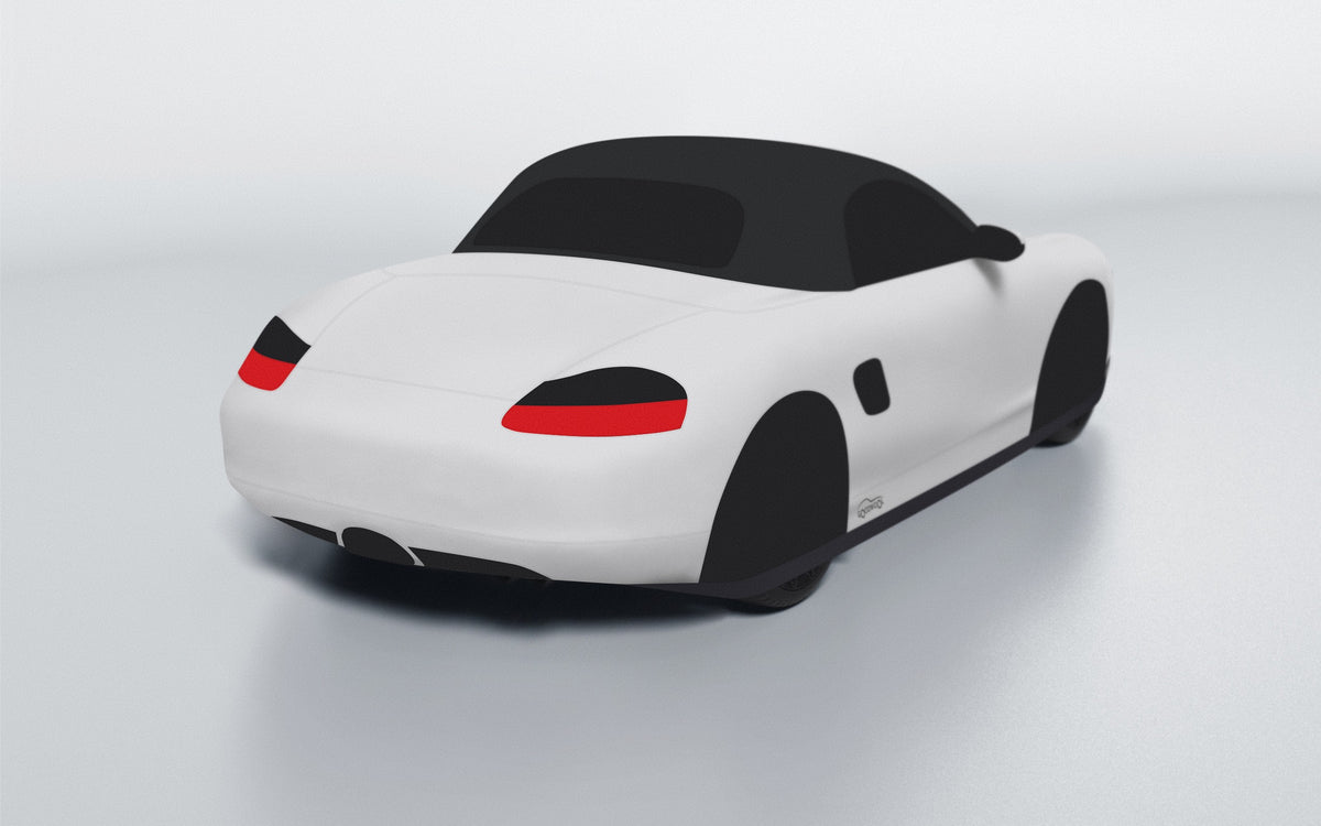 Goodwool tailor-made car cover for Porsche Boxster S (986.2) — Grey 710