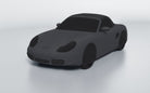 Goodwool tailor-made car cover for Porsche Boxster S (986.2) — Grey 790