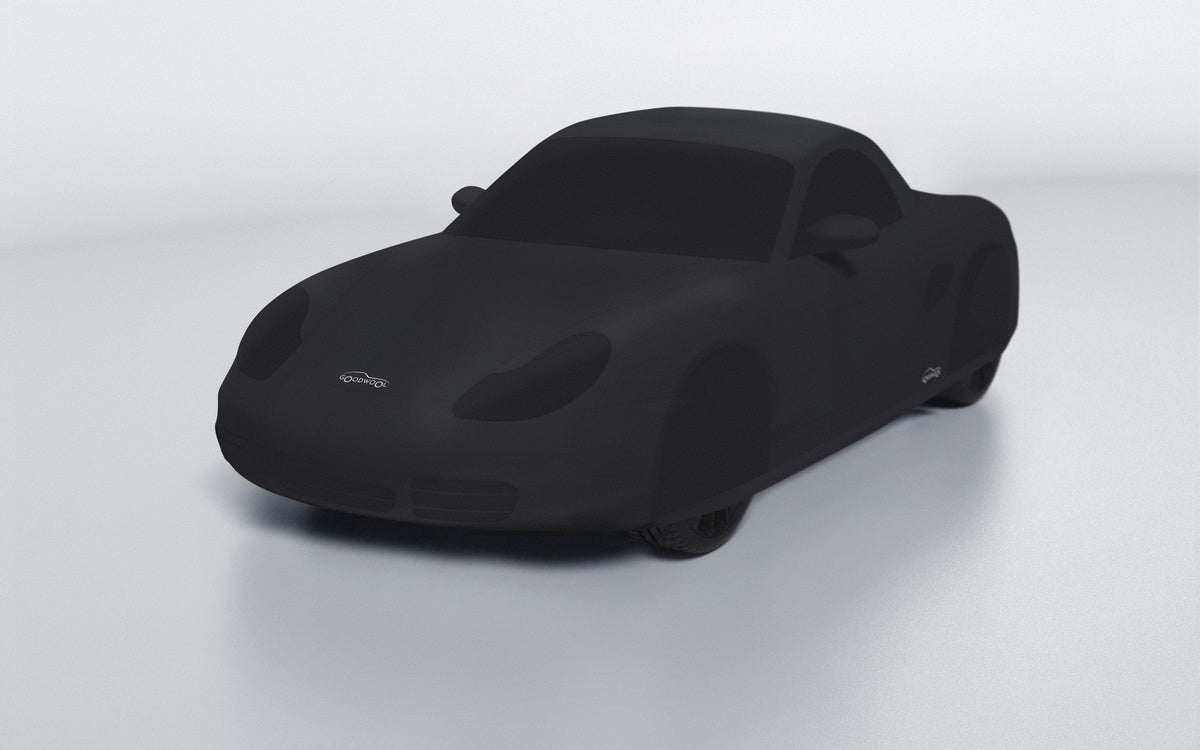 Goodwool tailor-made car cover for Porsche Boxster S (986.2) — Black 850