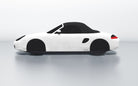 Goodwool tailor-made car cover for Porsche Boxster (986.2) — White 010