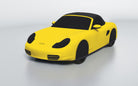 Goodwool tailor-made car cover for Porsche Boxster (986.2) — Yellow 340