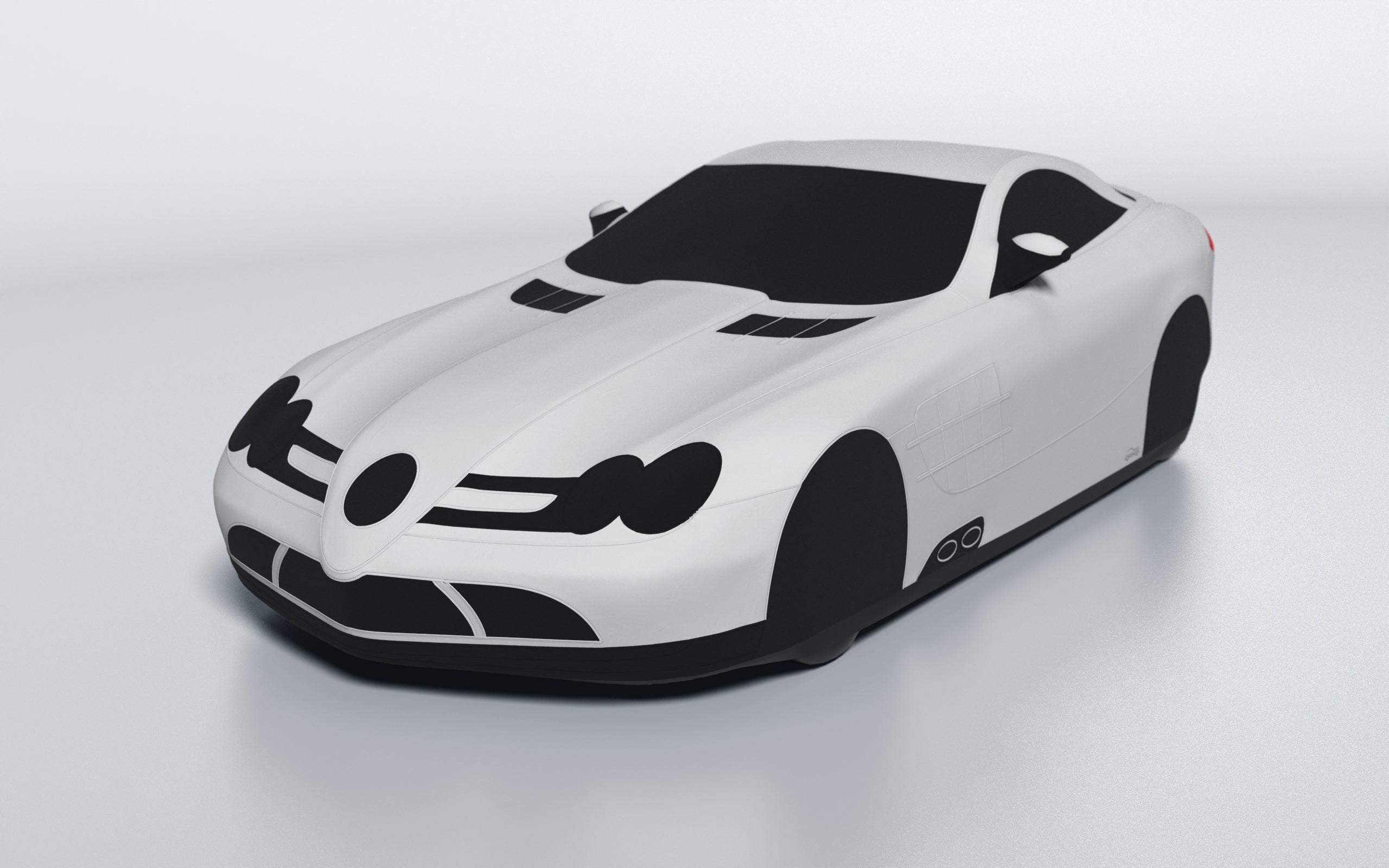2344.Mercedes-Benz McLaren F1 オーバーオール Luxury tailored car cover for Mercedes-Benz SLR McLaren – Goodwool
