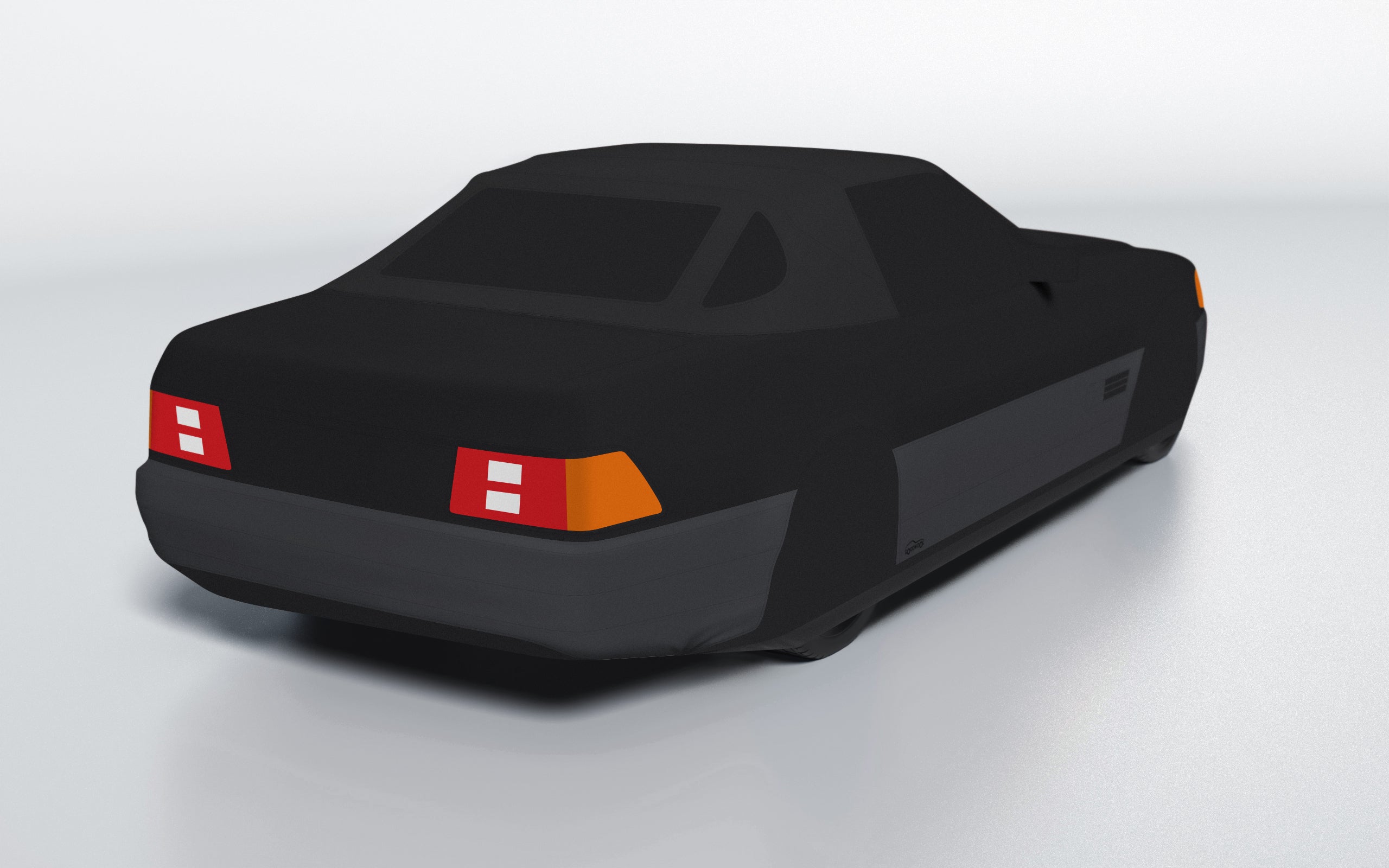 Goodwool tailor-made car cover for Mercedes-Benz SL 500 (R129) (1989-1995) — Black 890