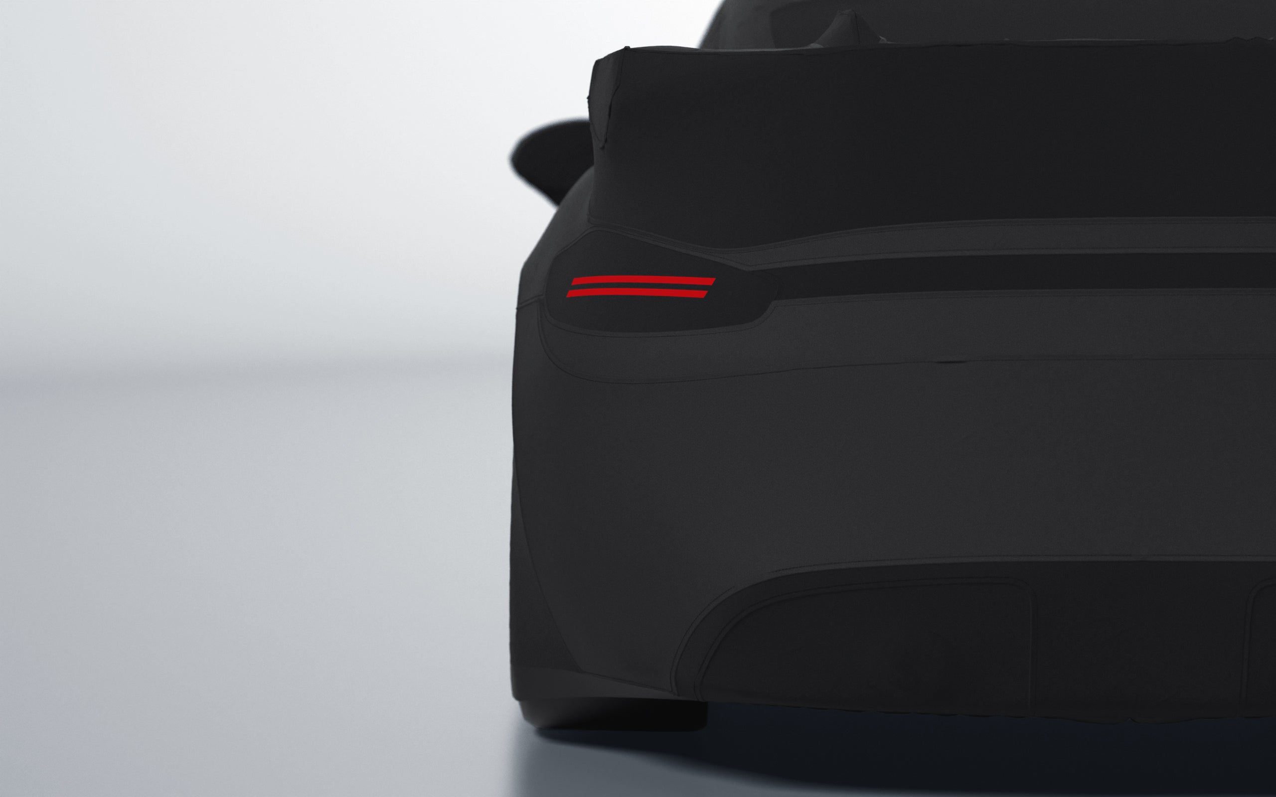 Goodwool tailor-made car cover for Porsche 718 Cayman GT4 RS — Black 850