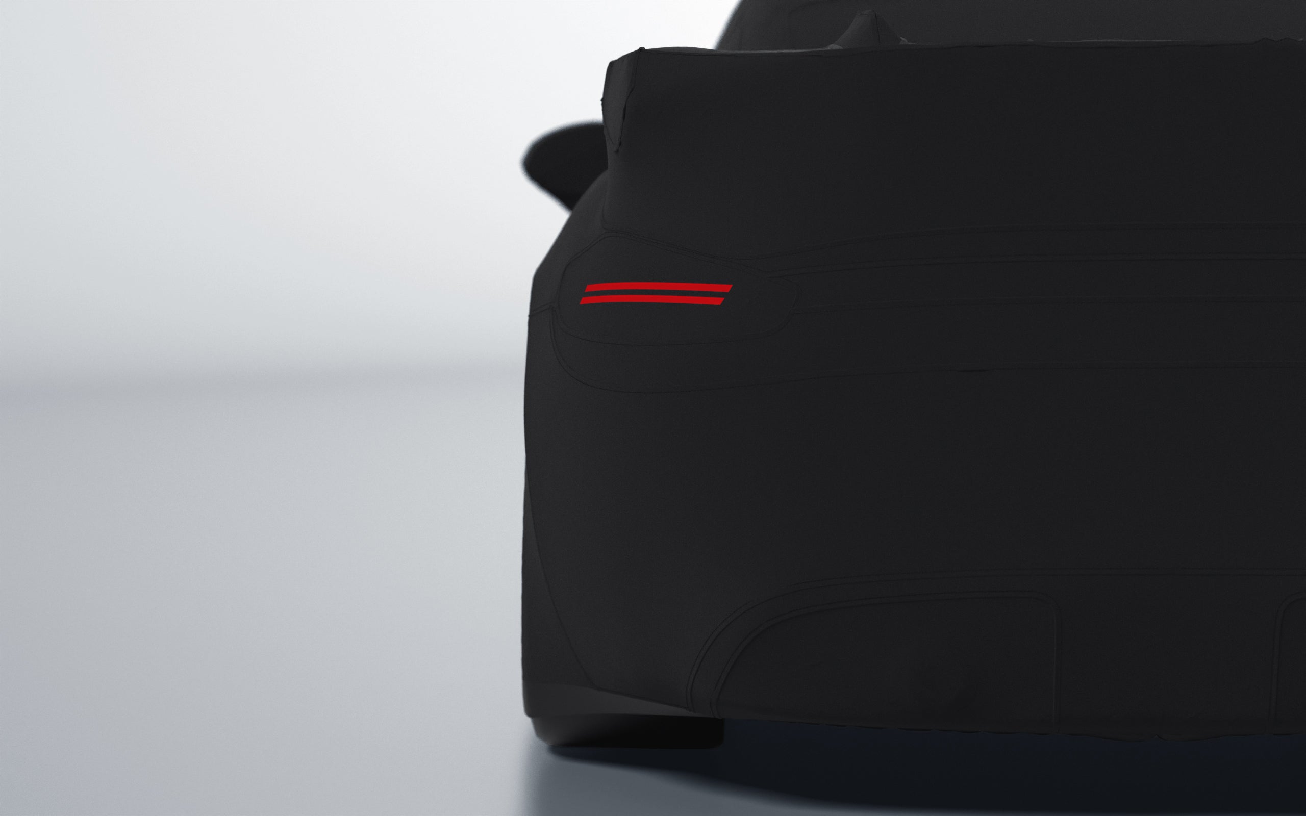 Goodwool tailor-made car cover for Porsche 718 Cayman GT4 RS — Black 890
