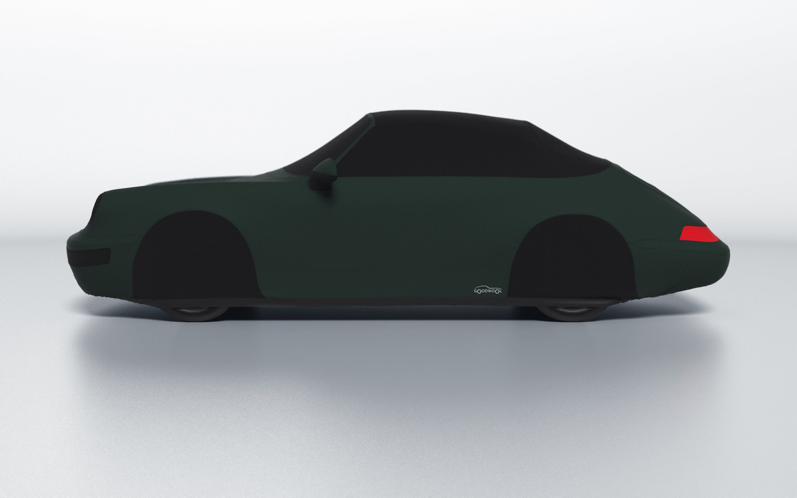 Goodwool tailor-made car cover for Porsche 911 (964) Carrera Cabrio (1991 - 1994) — Green 490