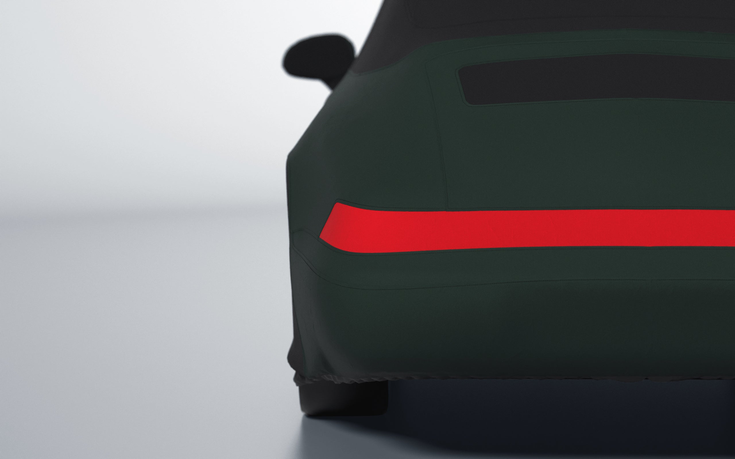 Goodwool tailor-made car cover for Porsche 911 (964) Carrera Cabrio (1991 - 1994) — Green 490