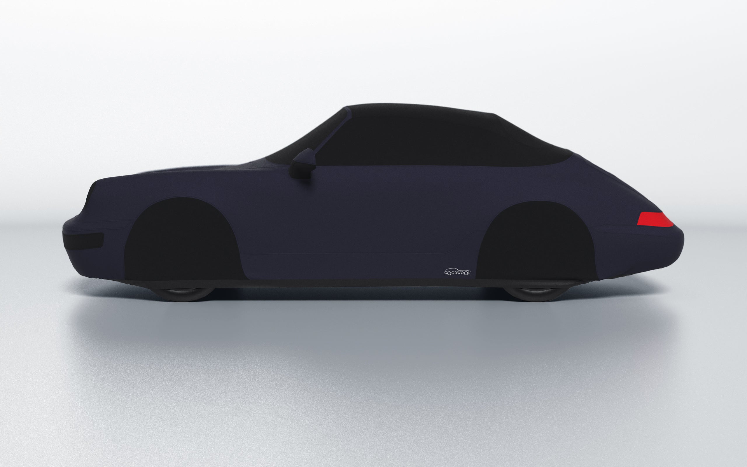 Goodwool tailor-made car cover for Porsche 911 (964) Carrera Cabrio (1991 - 1994) — Blue 590