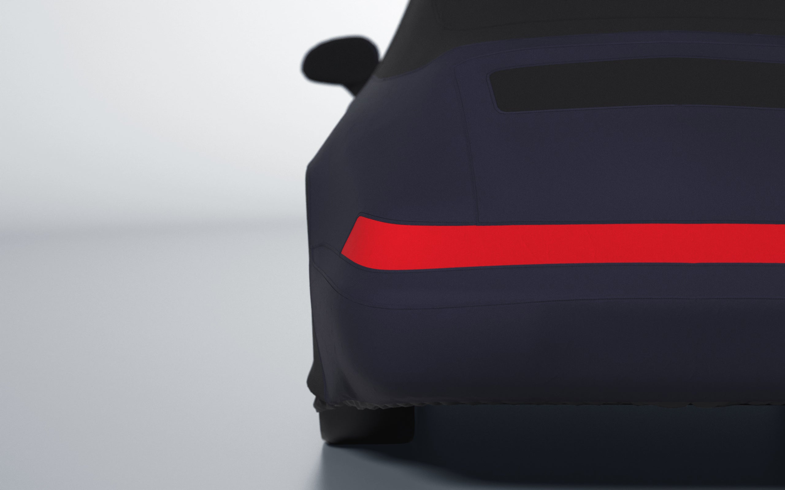 Goodwool tailor-made car cover for Porsche 911 (964) Carrera Cabrio (1991 - 1994) — Blue 590