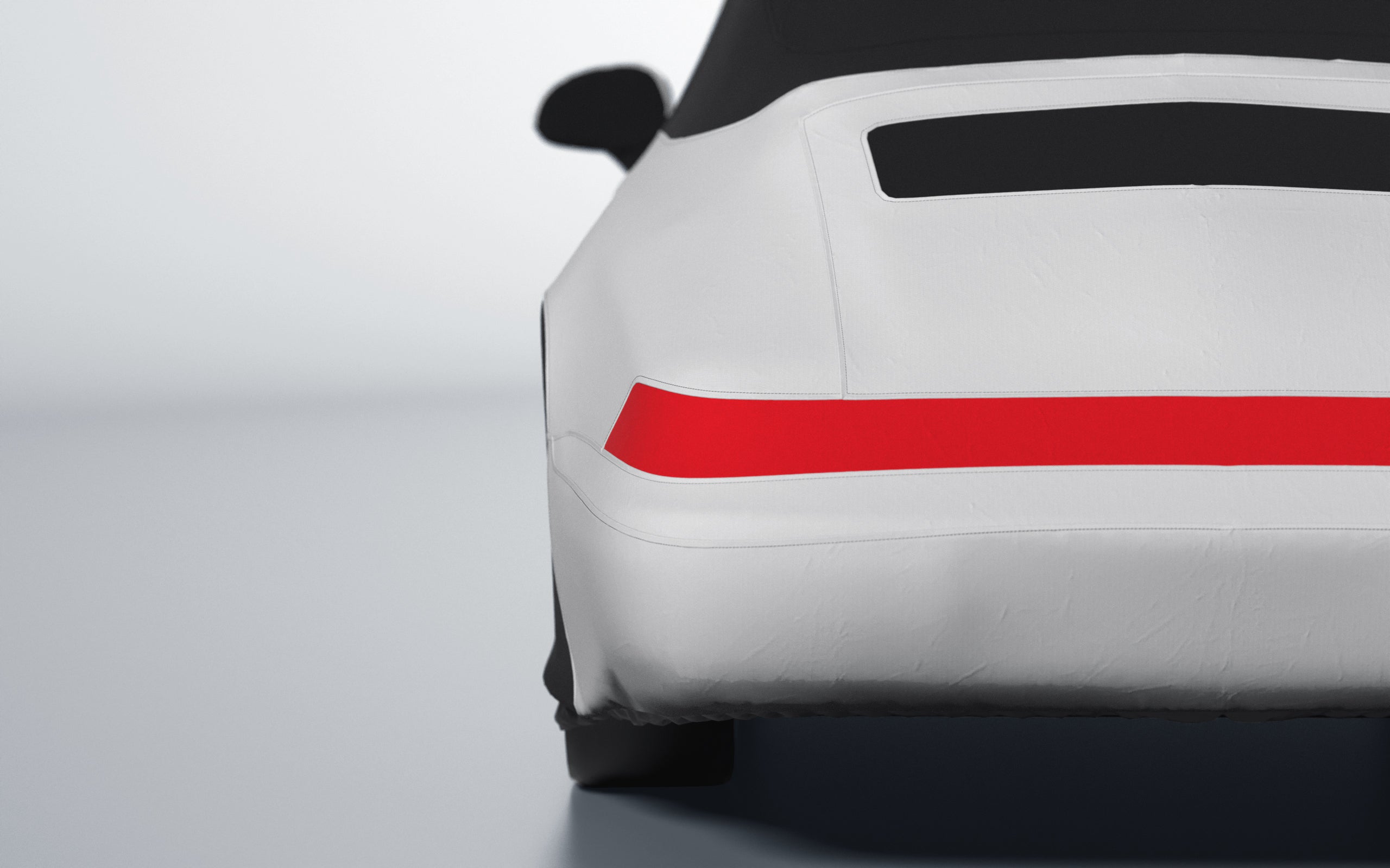 Goodwool tailor-made car cover for Porsche 911 (964) Carrera Cabrio (1991 - 1994) — Grey 710