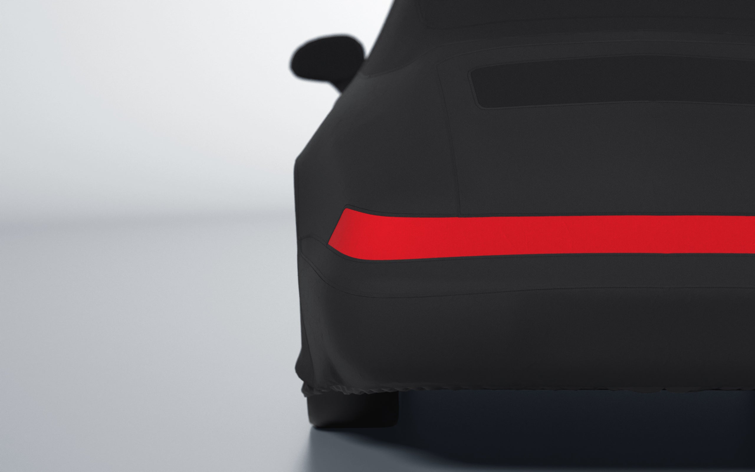 Goodwool tailor-made car cover for Porsche 911 (964) Carrera Cabrio (1991 - 1994) — Black 850