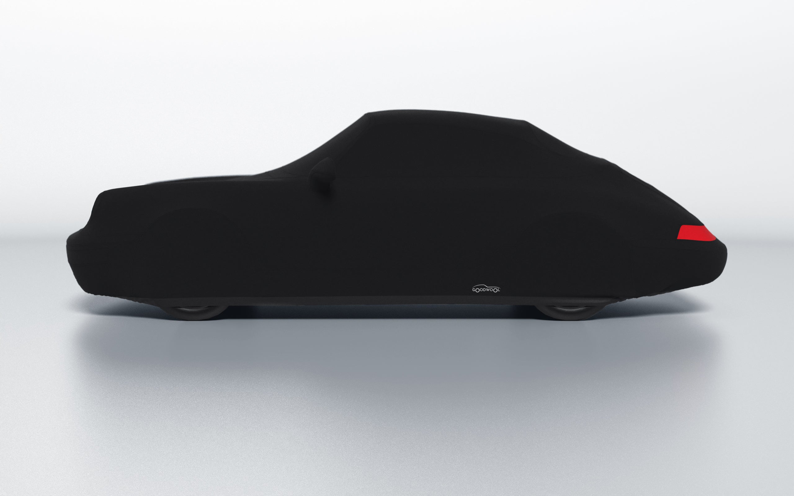 Goodwool tailor-made car cover for Porsche 911 (964) Carrera Cabrio (1991 - 1994) — Black 890