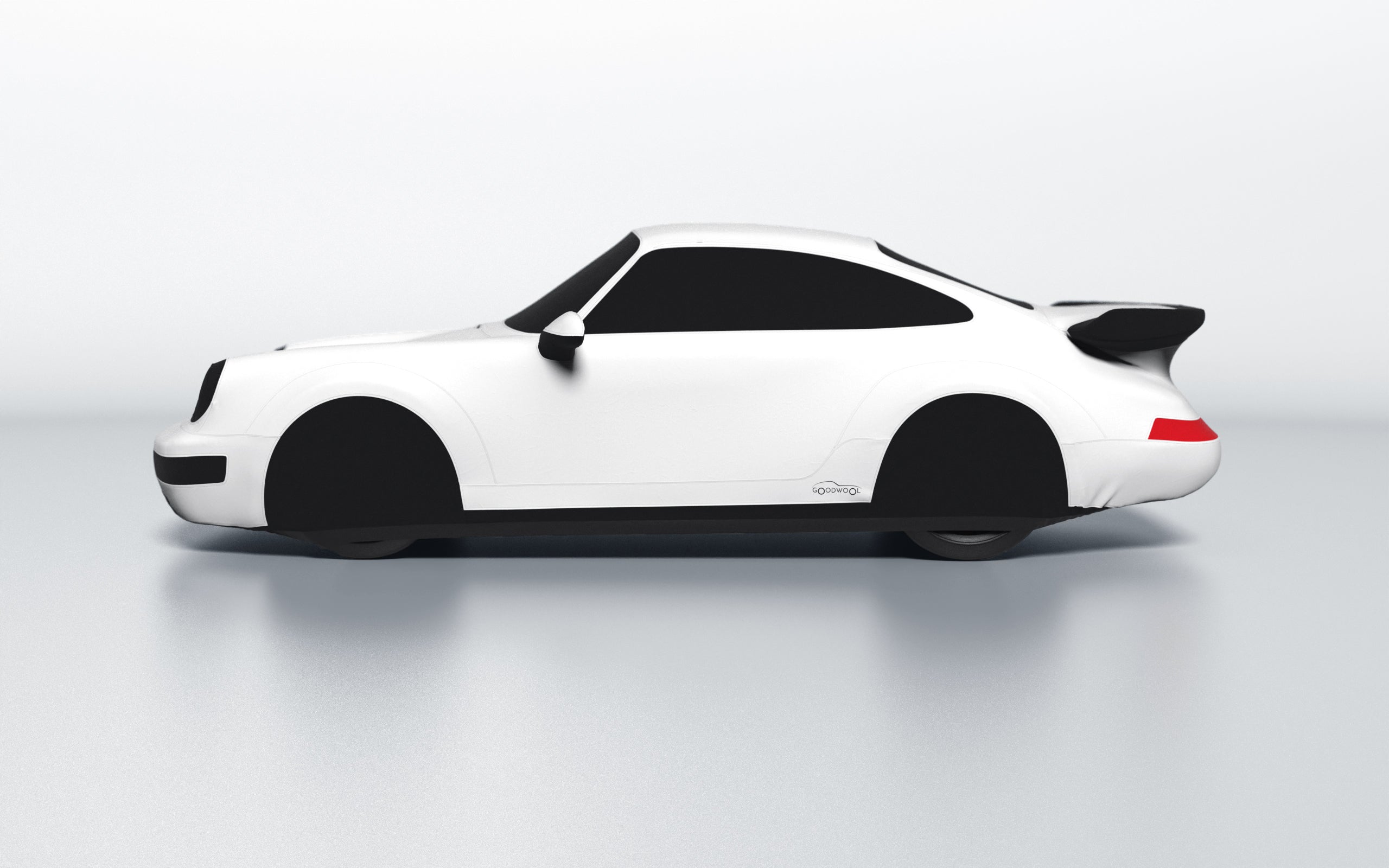 Goodwool tailor-made car cover for Porsche 911 (964) Turbo — White 010