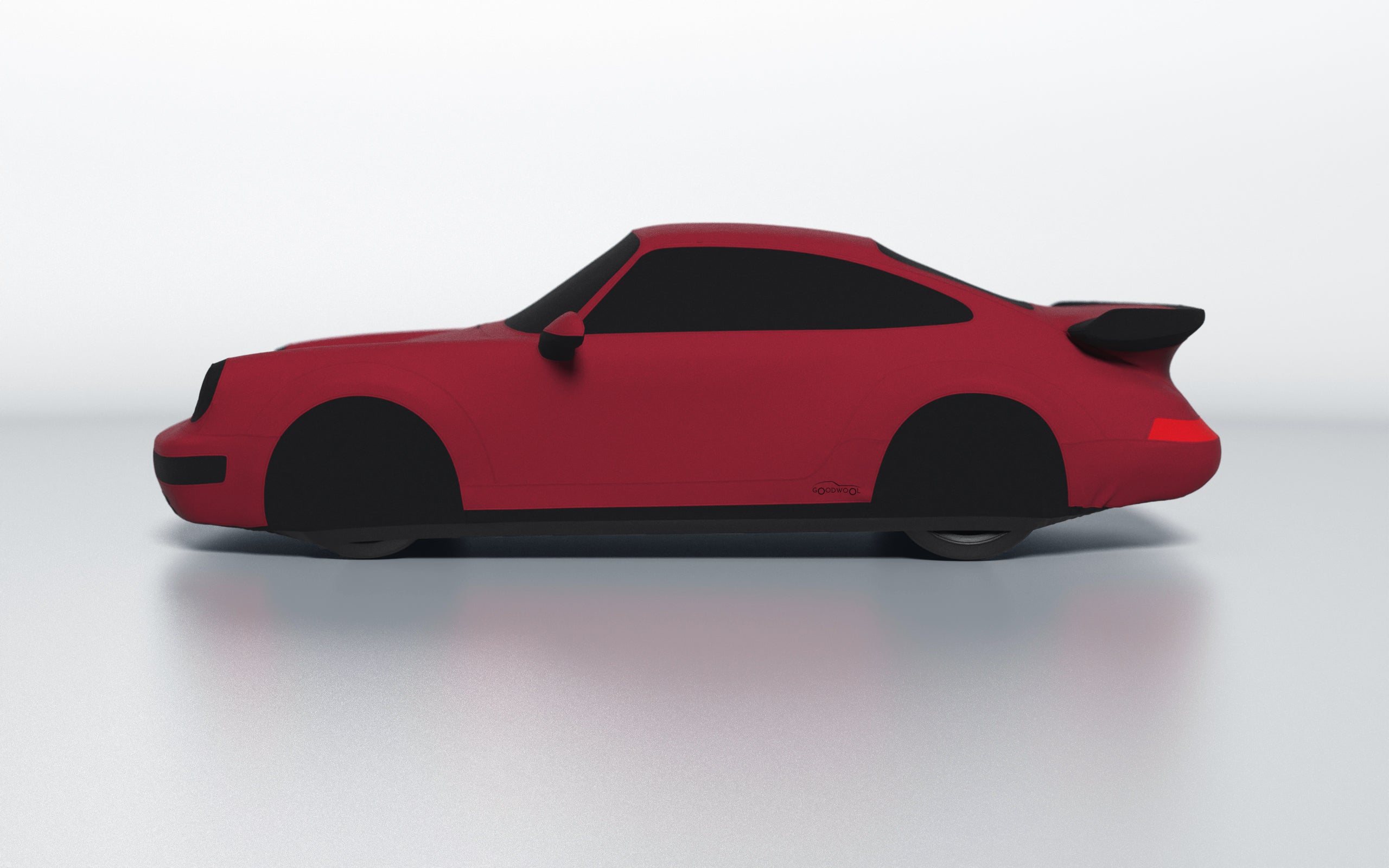 Goodwool tailor-made car cover for Porsche 911 (964) Turbo — Red 120