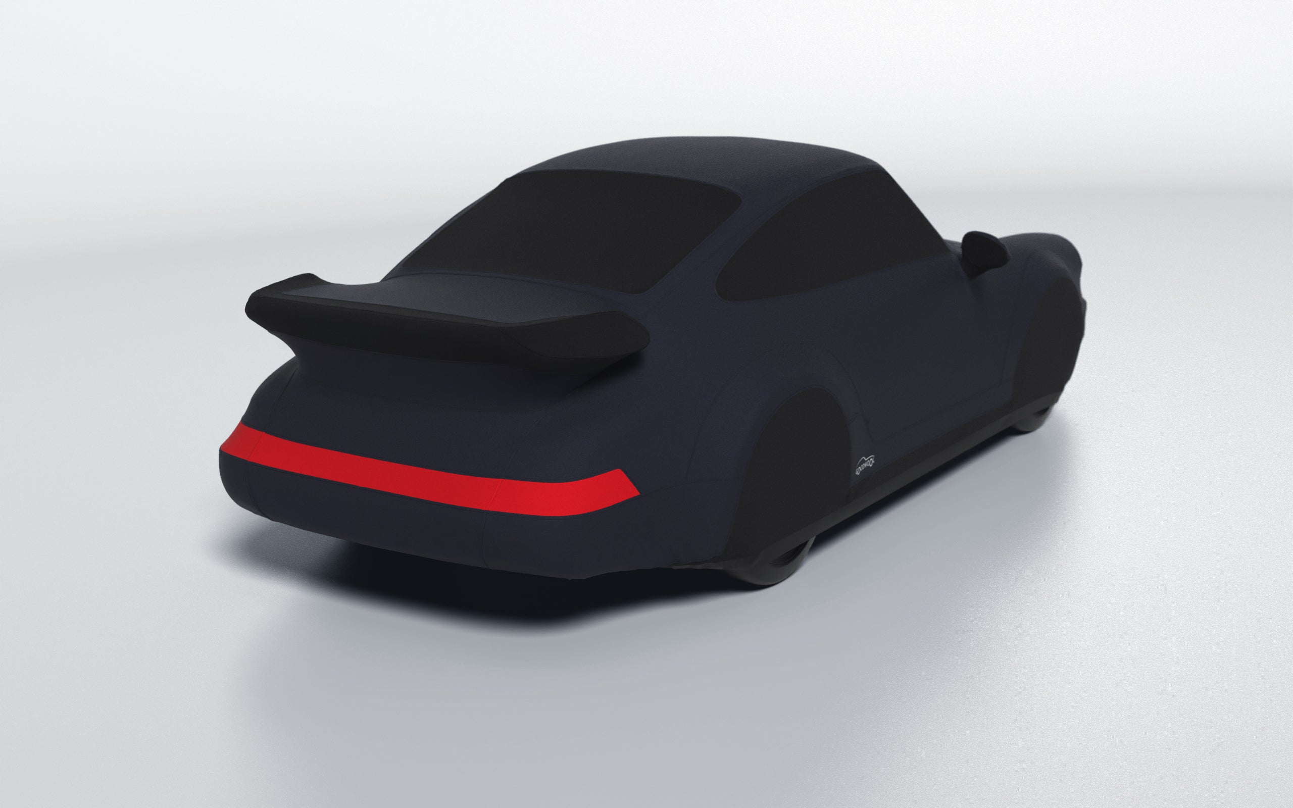Goodwool tailor-made car cover for Porsche 911 (964) Turbo — Blue 590