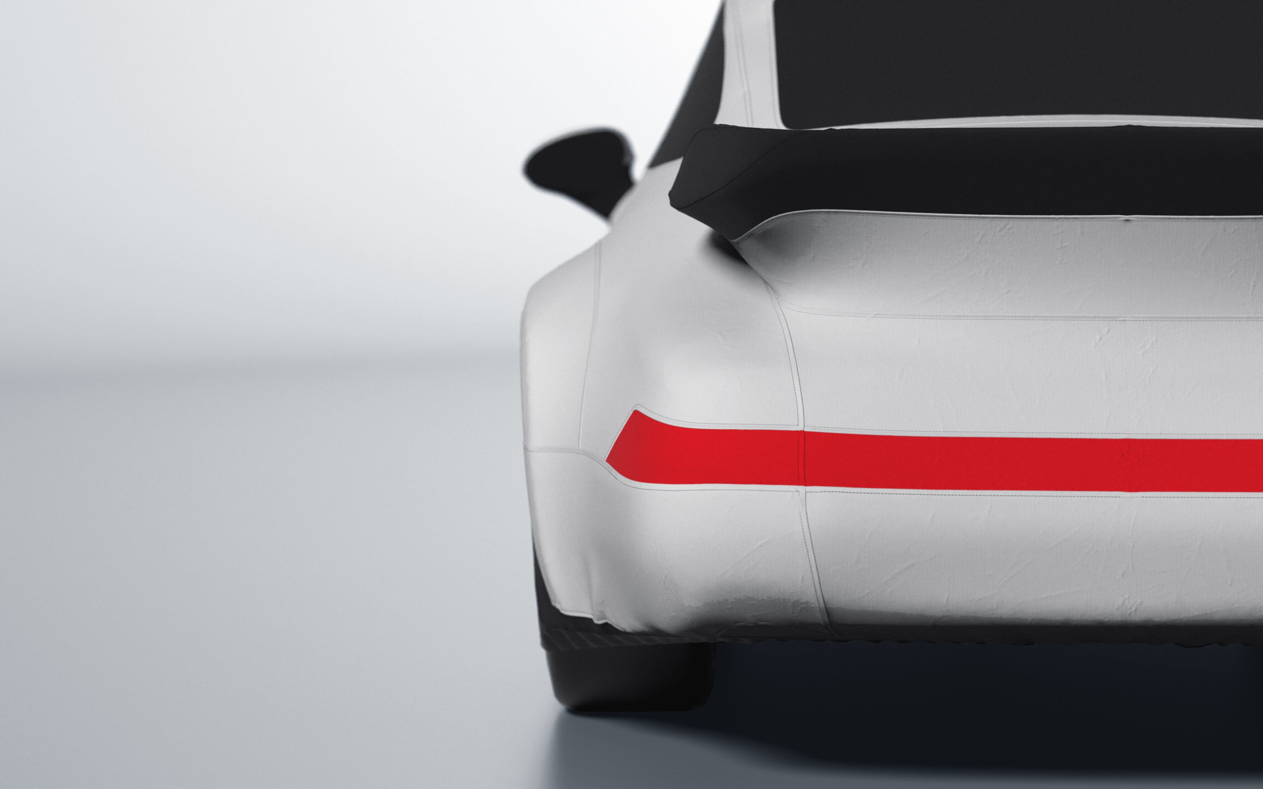 Goodwool tailor-made car cover for Porsche 911 (964) Turbo — Grey 710