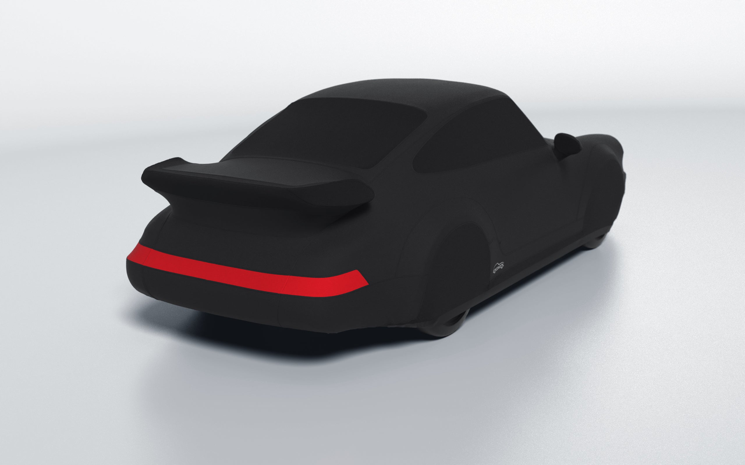 Goodwool tailor-made car cover for Porsche 911 (964) Turbo — Black 850