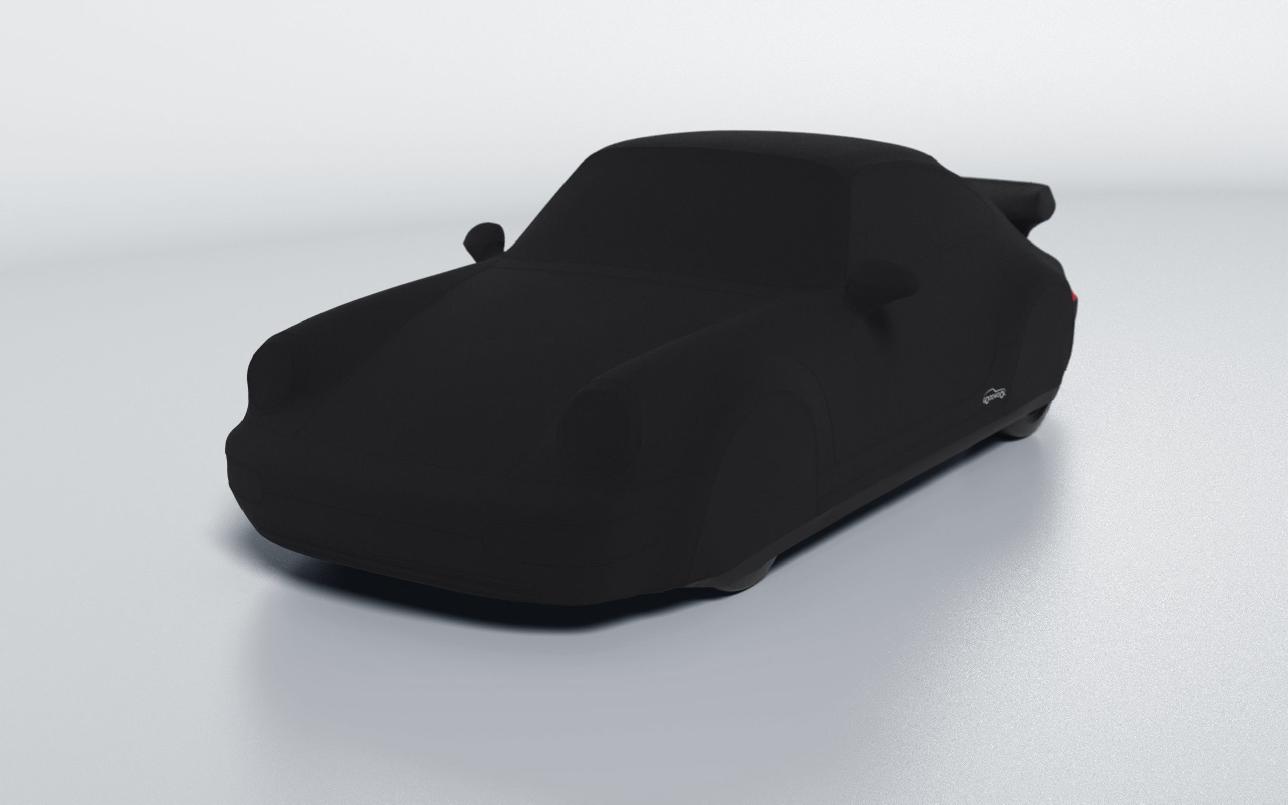 Goodwool tailor-made car cover for Porsche 911 (964) Turbo — Black 890