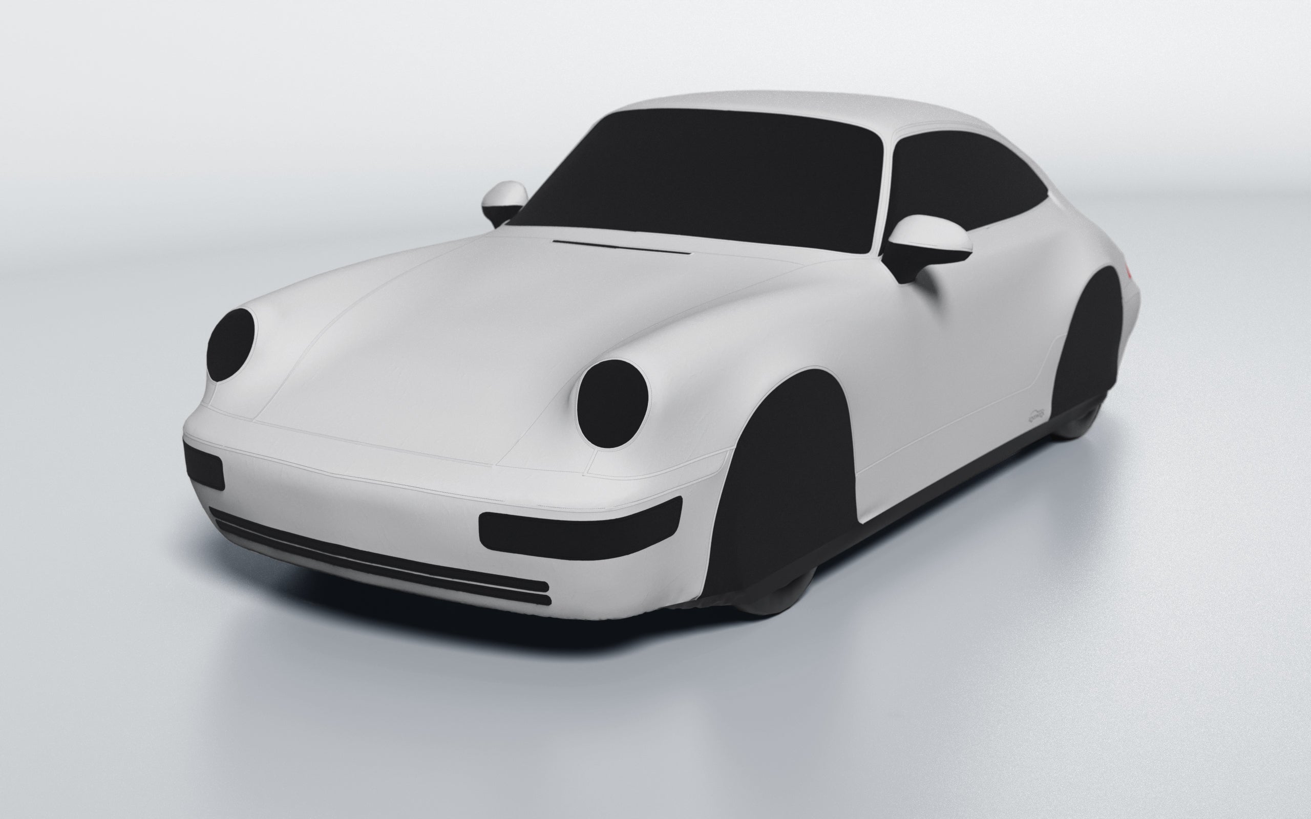 Goodwool tailor-made car cover for Porsche 911 (964) Carrera Coupé (1991 - 1994)