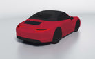 Goodwool tailor-made car cover for Porsche 911 (991.1) Carrera 4 GTS Cabriolet — Red 130