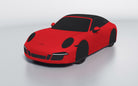 Goodwool tailor-made car cover for Porsche 911 (991.1) Carrera 4 GTS Cabriolet — Red 150