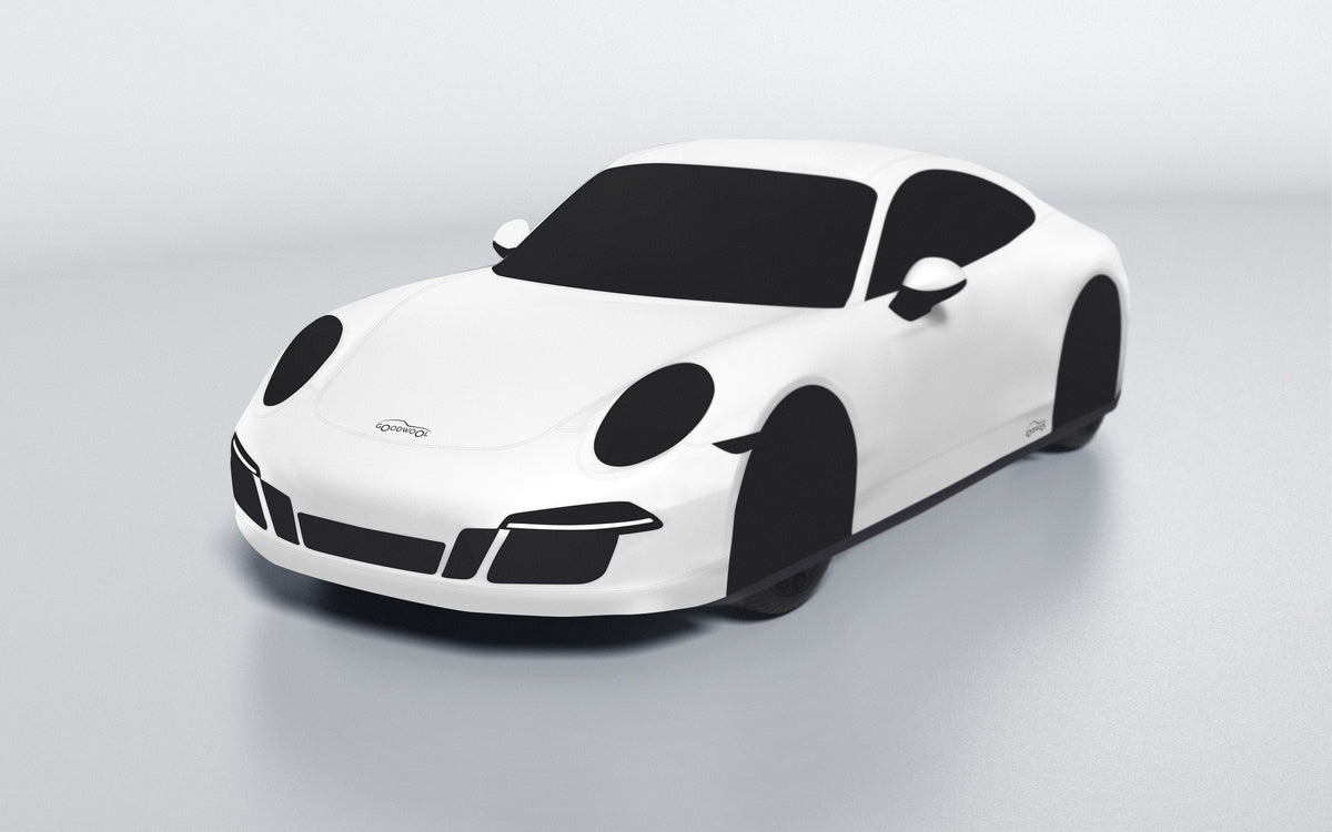 Goodwool tailor-made car cover for Porsche 911 (991.1) Carrera 4 GTS — White 010