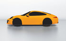 Goodwool tailor-made car cover for Porsche 911 (991.1) Carrera 4 GTS — Orange 280