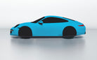 Goodwool tailor-made car cover for Porsche 911 (991.1) Carrera 4 GTS — Blue 525