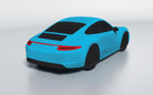 Goodwool tailor-made car cover for Porsche 911 (991.1) Carrera 4 GTS — Blue 525