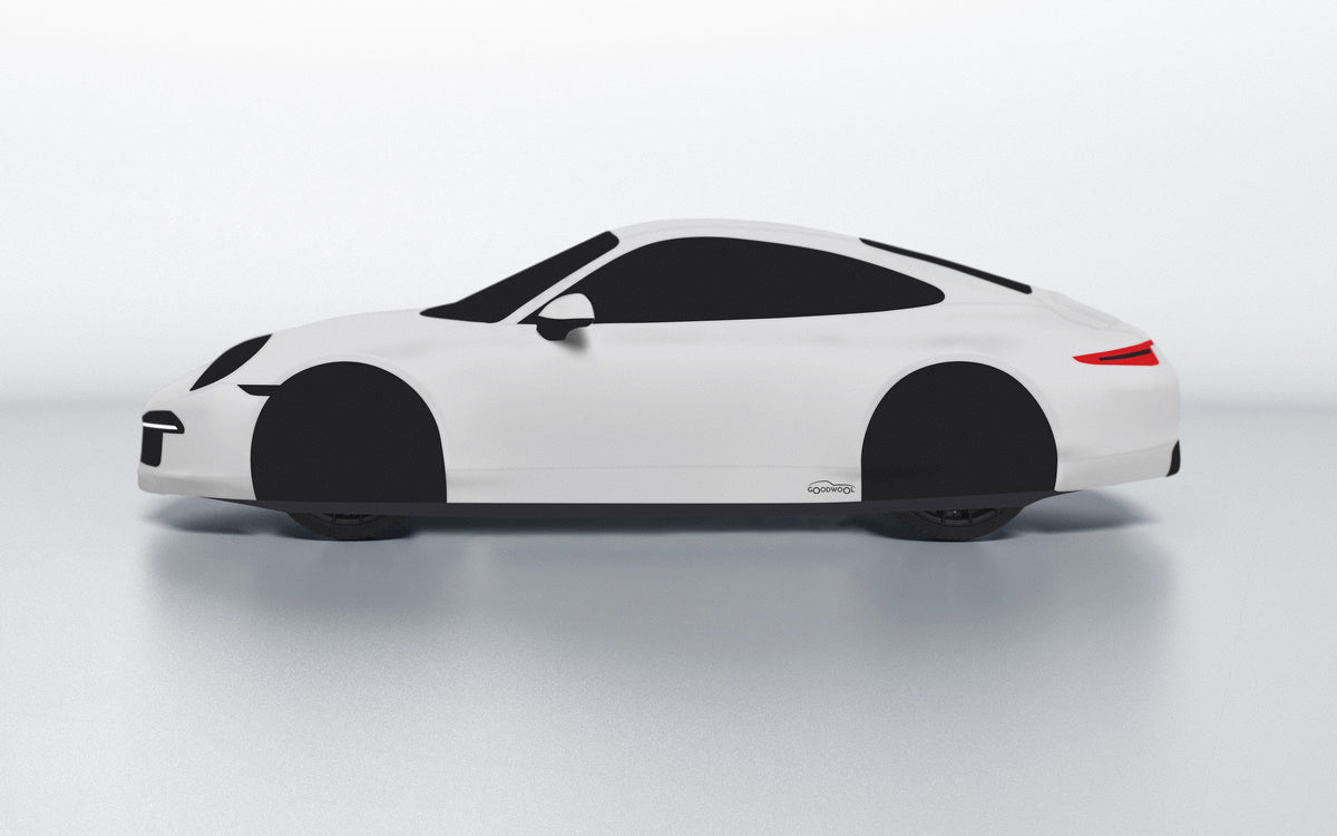Goodwool tailor-made car cover for Porsche 911 (991.1) Carrera 4 GTS — Grey 710