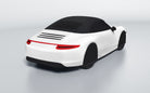 Goodwool tailor-made car cover for Porsche 911 (991.1) Carrera 4S Cabriolet — White 010