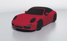 Goodwool tailor-made car cover for Porsche 911 (991.1) Carrera 4S Cabriolet — Red 130