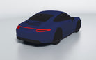 Goodwool tailor-made car cover for Porsche 911 (991.1) Carrera 4 — Blue 565