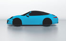 Goodwool tailor-made car cover for Porsche 911 (991.1) Carrera GTS Cabriolet — Blue 525
