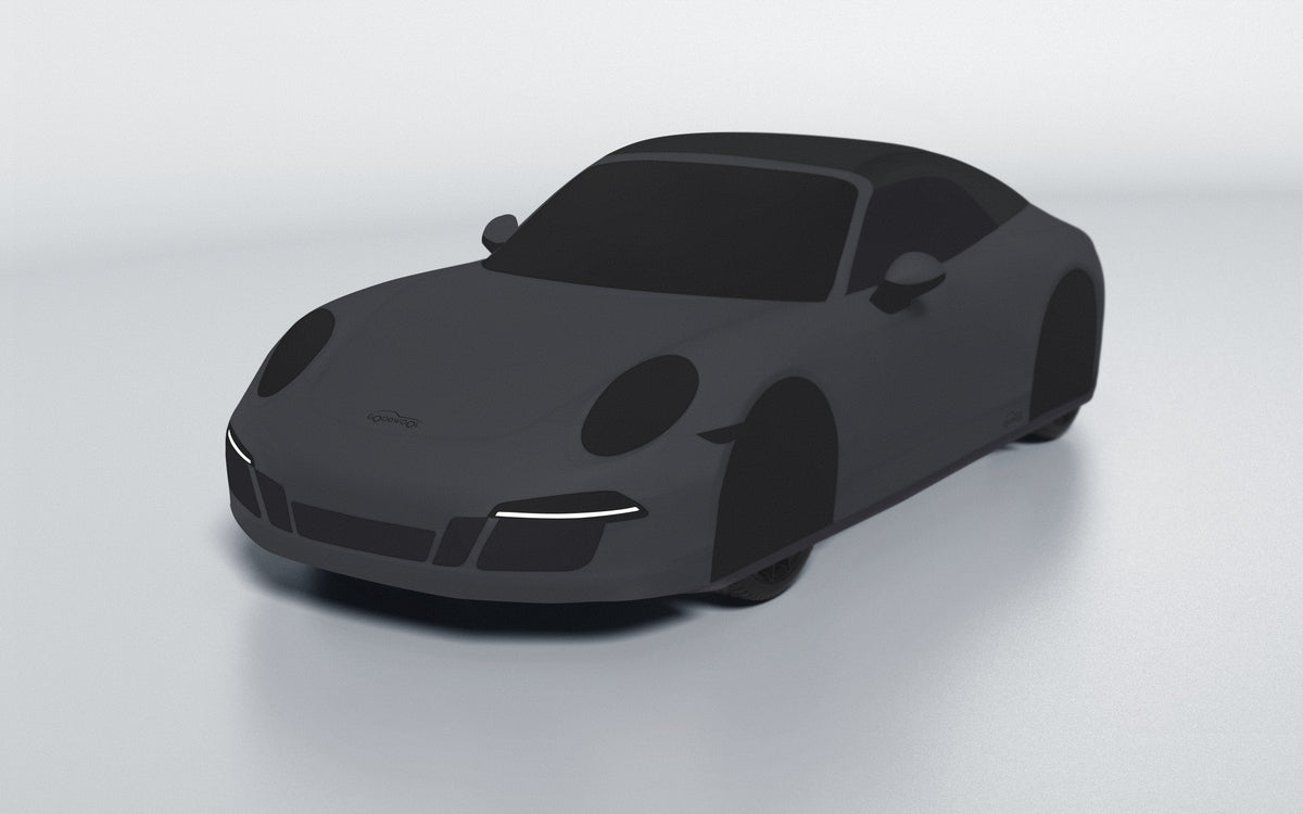 Goodwool tailor-made car cover for Porsche 911 (991.1) Carrera GTS Cabriolet — Grey 790