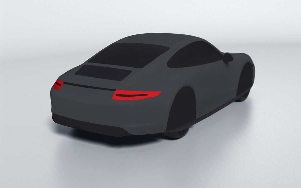 Goodwool tailor-made car cover for Porsche 911 (991.1) Carrera GTS — Grey 790