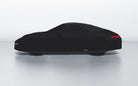 Goodwool tailor-made car cover for Porsche 911 (991.1) Carrera S Cabriolet — Black 890