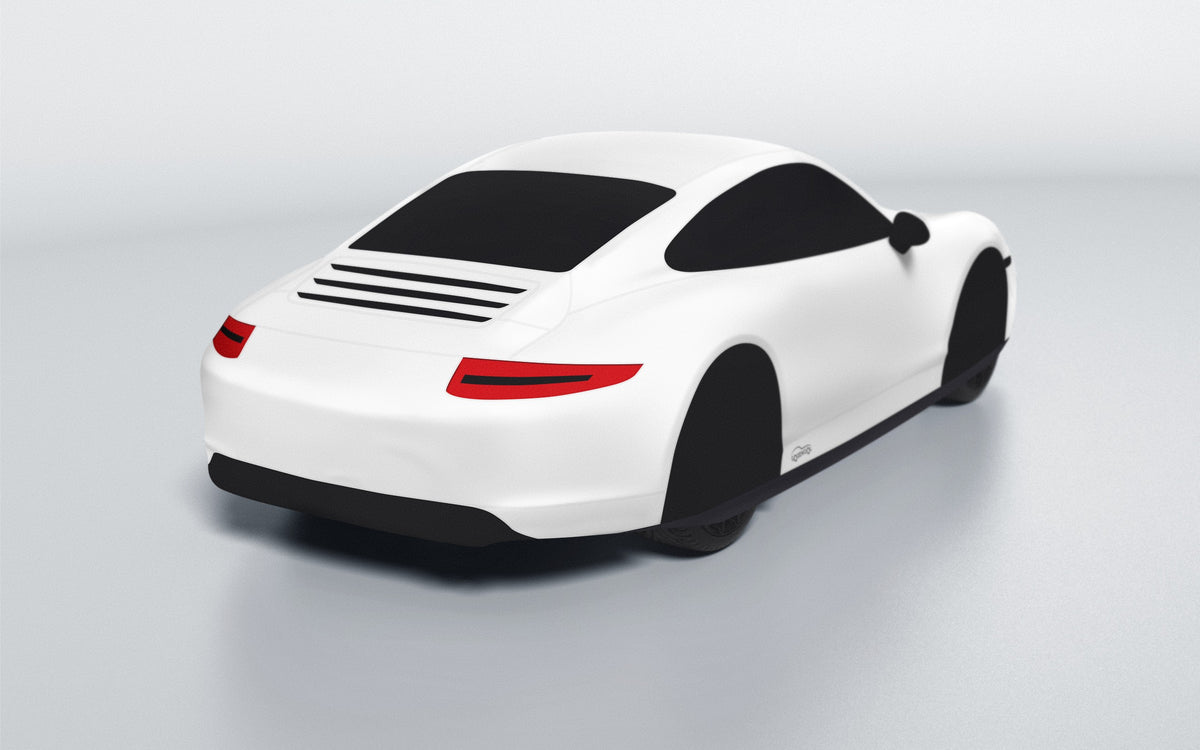Goodwool tailor-made car cover for Porsche 911 (991.1) Carrera S — White 010