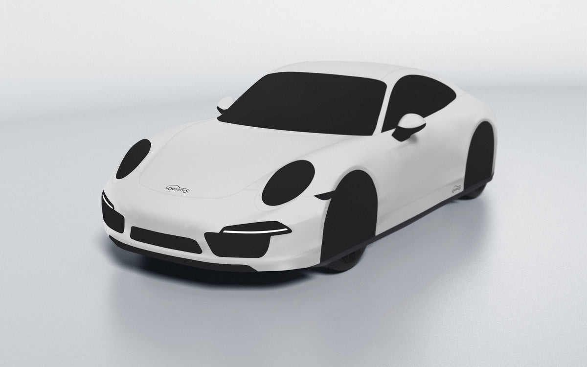 Goodwool tailor-made car cover for Porsche 911 (991.1) Carrera — Grey 710