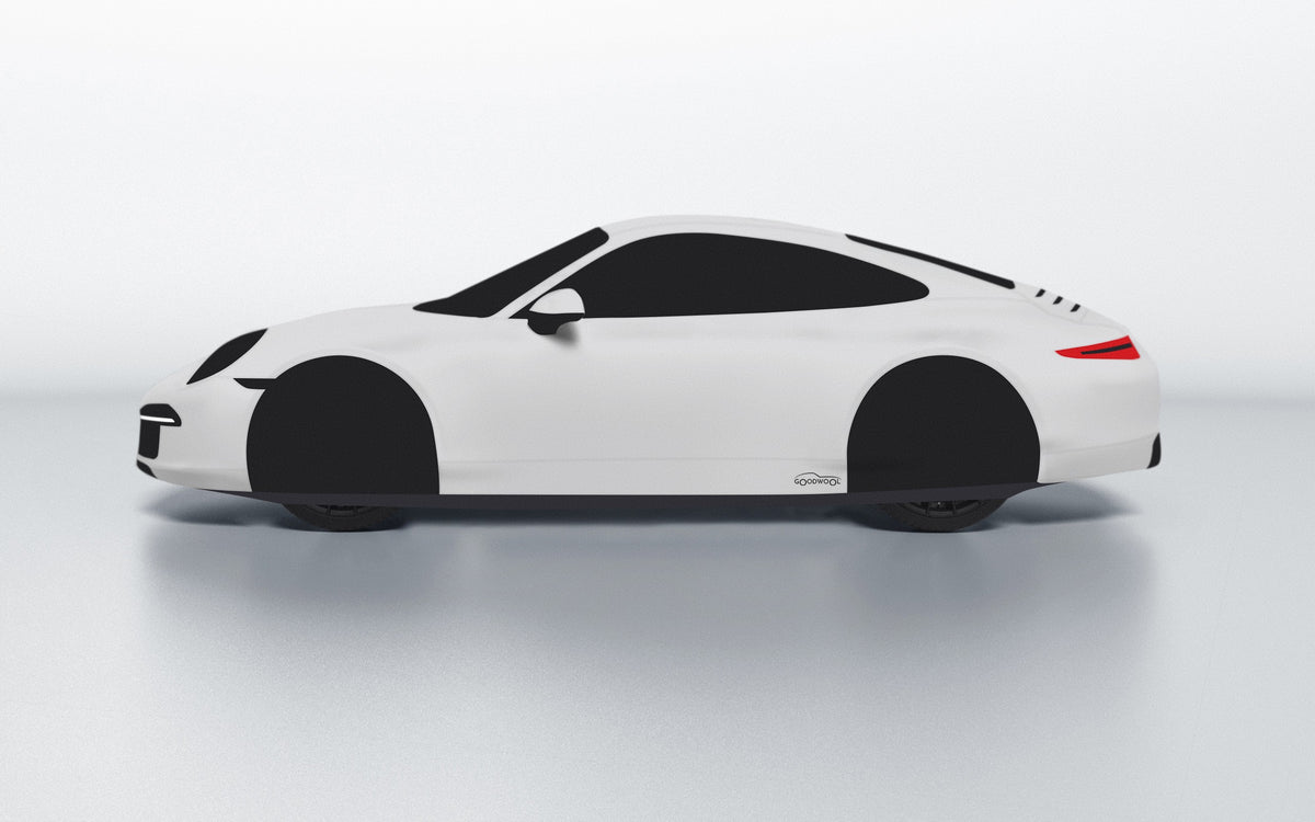 Goodwool tailor-made car cover for Porsche 911 (991.1) Carrera — Grey 710
