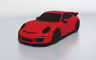 Goodwool tailor-made car cover for Porsche 911 (991.1) GT3 — Red 150