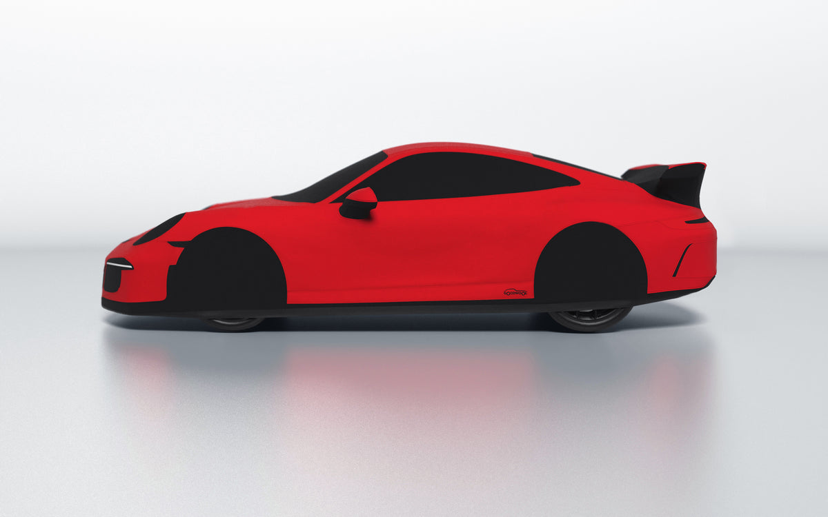 Goodwool tailor-made car cover for Porsche 911 (991.1) GT3 — Red 150