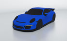 Goodwool tailor-made car cover for Porsche 911 (991.1) GT3 — Blue 545