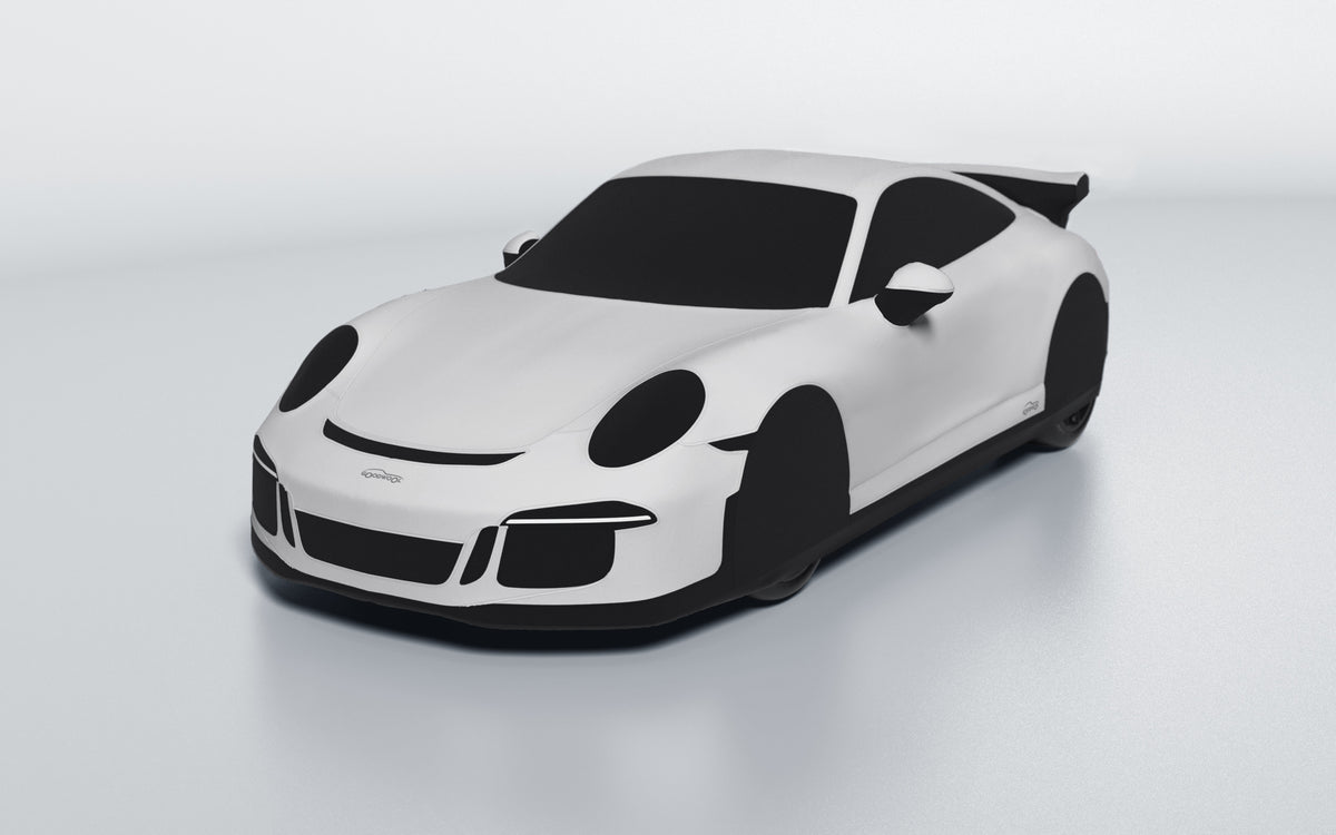 Goodwool tailor-made car cover for Porsche 911 (991.1) GT3 — Grey 710