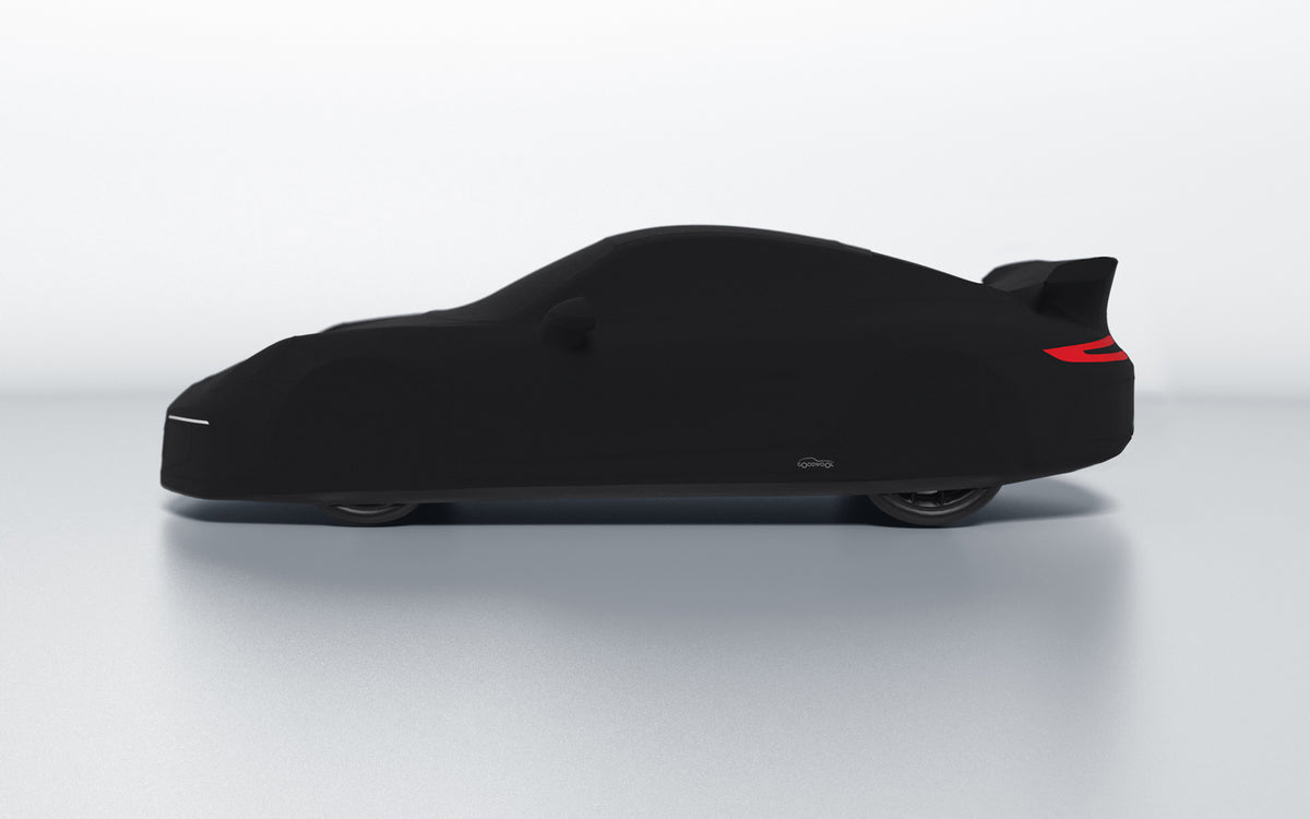 Goodwool tailor-made car cover for Porsche 911 (991.1) GT3 — Black 890