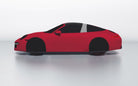 Goodwool tailor-made car cover for Porsche 911 (991.1) Targa 4 GTS — Red 130