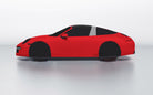Goodwool tailor-made car cover for Porsche 911 (991.1) Targa 4 GTS — Red 150