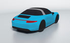 Goodwool tailor-made car cover for Porsche 911 (991.1) Targa 4 GTS — Blue 525